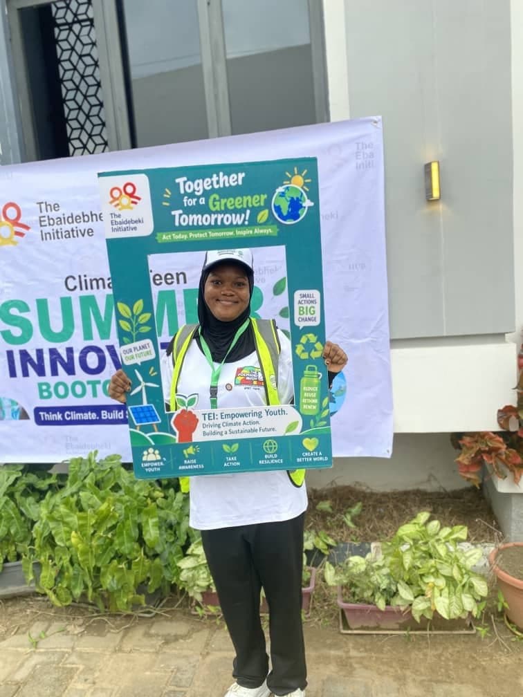 Climate Teens Innovation Bootcamp participants