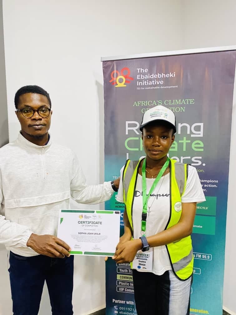 Climate Teens Innovation Bootcamp participants
